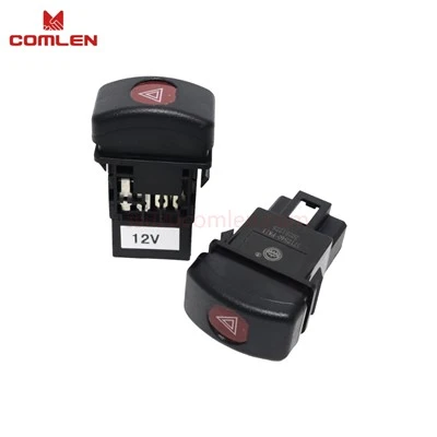 8972024760 8971366910 8P ISUZU Hazard Warning Switch For ELF NKR NPR NQR QKR